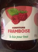 Mängden socker i Confiture framboise