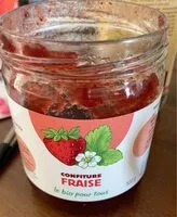 Mängden socker i Confiture fraise