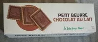 Mängden socker i PETIT BEURRE CHOCOLAT AU LAIT