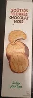 Mängden socker i Goûters fourrés chocolat noir