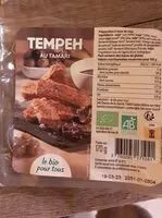 Mängden socker i Tempeh au tamari