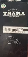 Mängden socker i Tablette noir Madagascar infini