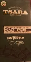 Mängden socker i Chocolat lait Noisettes exquis