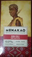 Mängden socker i Menakao Madagascar Chocolate