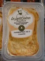 Mängden socker i Parmentier de canard