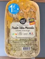 Mängden socker i Poulet Tikka Massala