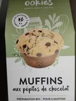 Mängden socker i Muffins aux pépites de chocolat