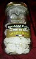 Mängden socker i Bonbons perle au miel de tilleul