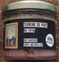 Mängden socker i Terrine de porc au thym