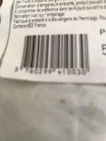 Mängden socker i Pain bis 500 long tranche