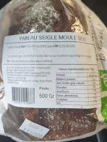 Mängden socker i Pain au seigle moule