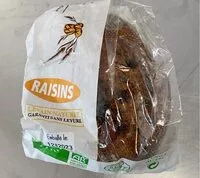Mängden socker i Pain au raisins long
