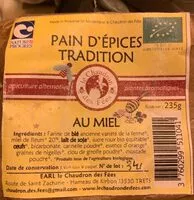 Mängden socker i Pain d'épices tradition