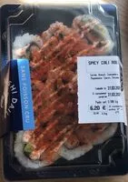 Mängden socker i Sushi