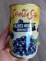 Mängden socker i Olives noires dénoyautées