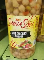 Mängden socker i Pois chiches cuisinés