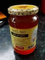 Mängden socker i Miel Bio de sapin