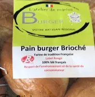 Mängden socker i Pain burger brioché