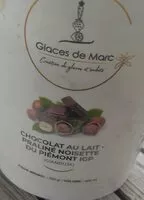 Mängden socker i Glace chocolat au lait praliné noisette
