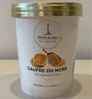 Mängden socker i Glace gaufre du nord