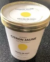 Mängden socker i Sorbet Citron Jaune