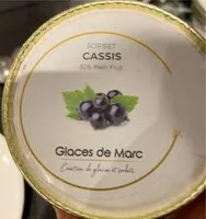 Mängden socker i Sorbet Cassis
