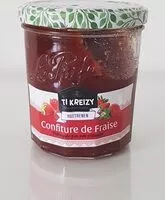 Mängden socker i Confiture de fraises