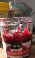 Mängden socker i Confiture de framboise
