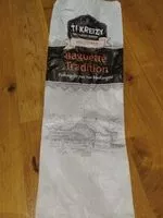 Mängden socker i Baguette Tradition