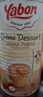 Mängden socker i Crème dessert