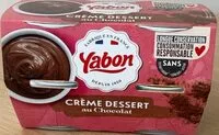 Mängden socker i Crème dessert au chocolat