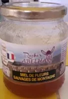 Mängden socker i Miel de fleurs sauvages de montagnes