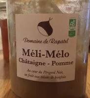 Mängden socker i Méli-mélo châtaigne - pomme