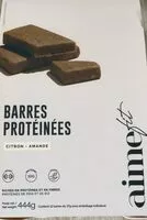Mängden socker i Barres Proteinees citron - amande