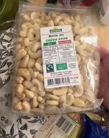 Mängden socker i Noix de cajou crue