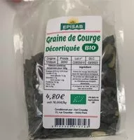 Mängden socker i Graine de courge décortiquée bio