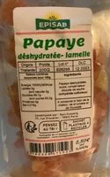 Mängden socker i Papaye déshydratée-lamelle