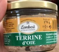 Mängden socker i Terrine d’oie