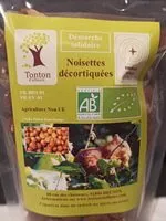 Mängden socker i Noisettes décortiquées