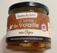 Mängden socker i Terrine de Volaille aux Cèpes