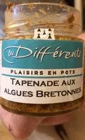 Mängden socker i Tapenade aux algues bretonnes