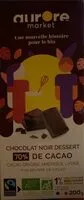 Mängden socker i Chocolat noir dessert 70% de cacao