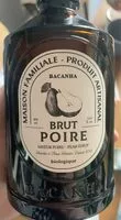 Mängden socker i Brut poire