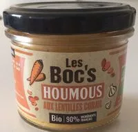 Mängden socker i Houmous lentilles corail