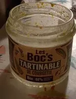 Mängden socker i Tartinable de courgette