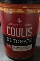 Mängden socker i Coulis de tomate