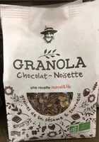 Mängden socker i Granola - Chocolat Noisette