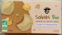 Mängden socker i Sablés bio beurre et pointe saline