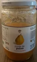 Mängden socker i Purée de poires