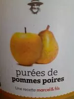 Mängden socker i Purée de pommes poires